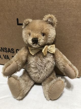 Antique Vintage Mohair Teddy Bear 5 1/4 High