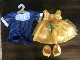 Build A Bear Belle Ballroom Dress Beauty And The Beast Outfits Disney Clothes