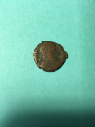 First Christian Empire Roman Bronze Coin Ancient Antique From 306 - 410 Ad