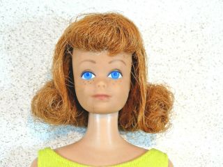 Barbie: Vintage Redhead Straight Leg Midge Doll W/longer Hair