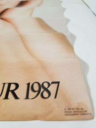 Vintage 1987 Madonna Who ' s That Girl World Tour Poster 36x24 RARE 3
