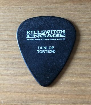 Killswitch Engage Concert Adam Black Guitar Pick 2000s Tour Metal Music