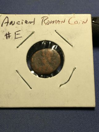 Ancient Bronze Roman Empire Coin Very E