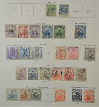HAITI HAYTI STAMPS SELECTION ON 7 ALBUM PAGES (K138) 2