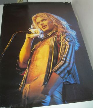 Rolled Printed In Holland David Lee Roth Of Van Halen Classic Pinup Poster Ro 04