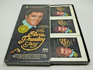 The Elvis Presley Story Boxed Set 8 - Track 3 Tapes Rca