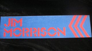 Jim Morrison - Bumper Sticker - 80 