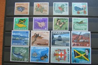 Xl5220: Jamaica Complete Stamp Set To £1 (1964) : Sg217 – 230