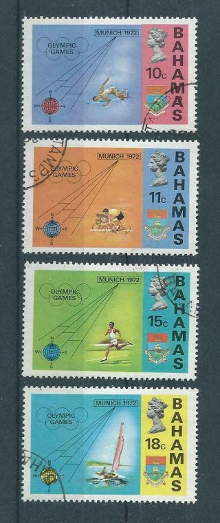 Bahamas Sg382 - 385 1972 Olympic Games Munich Fine