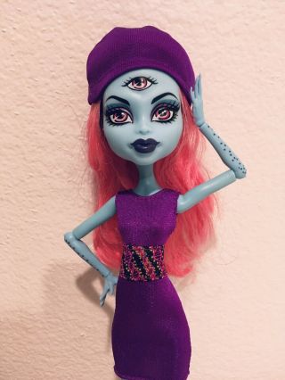 Monster High Create A Monster Three Eyed Girl Complete Doll CAM Mattel RARE 2