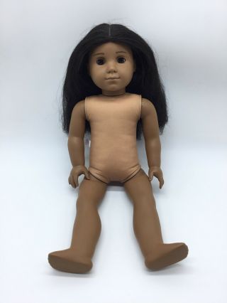 Pleasant Company 2008 American Girl Doll Brown Eyes Dark Hair Body Htf