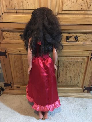 Disney Princess Elena Of Avalor My Size Doll - 38” Tall - Dress But No Shoes 2