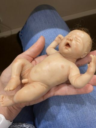 ooak (pre owned) Heartwork Babies by Debra Lee Lyback Full sculpt 6 inch 2