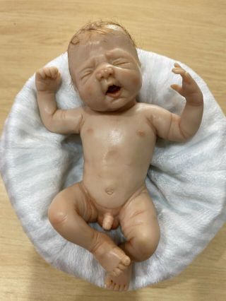 ooak (pre owned) Heartwork Babies by Debra Lee Lyback Full sculpt 6 inch 3