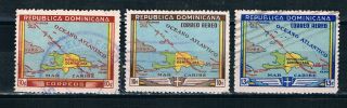 Dominican Republic 1946 450th Anniversary Of Santo Domingo O/gu Sg 546 - 8