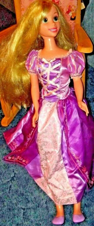 Rapunzel Disney Princess/ My Size Doll 36” tall Tangled/Great Cond.  Long Hair 2
