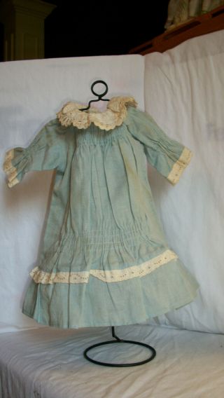Cotton Antique Style Dress For Your German Doll S 2