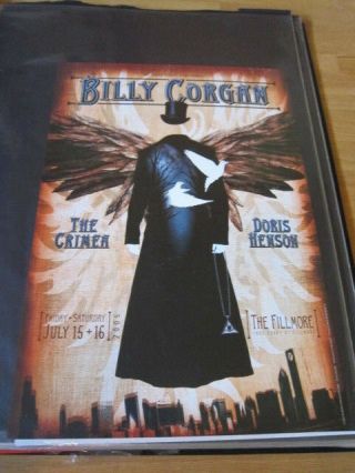 Billy Corgan Smashing Pumpkins Crimea Doris Henson 2005 Fillmore Poster