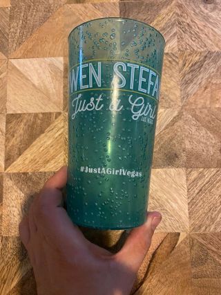 Gwen Stefani 2018 Just A Girl Las Vegas Residency Exclusive (1) 24 Oz Cup Thick