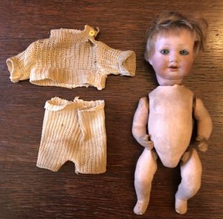 Antique 10 1/2” Armand Marseille Character Doll 971