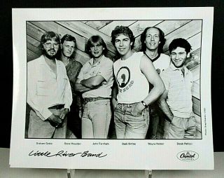 Little River Band The Net,  8x10 Glossy Pr Photo,  Capitol Promo (1982)