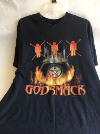 Vintage Godsmack Tour 2000 T Shirt From 1999.  Xl