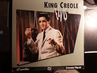 Elvis Presley 1958 B/w King Creole Laser Disc 1992 Cbs/fox