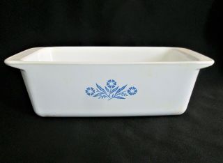 Vintage Corningware Blue Cornflower 2 Quart Loaf Baking Pan P 315