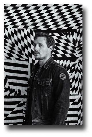Sturgill Simpson Poster Promo 11 X 11 Inches Ships Sameday From Usa Bw Pic