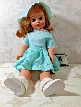 Vintage 1958 16 " Madame Alexander Girl Doll Marybel Dressed