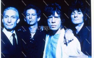X149 The Rolling Stones Mick Jagger Keith Richards Music 35mm Slide Transparency