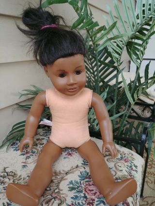 American Girl 18 " Doll Black African American.  Cute