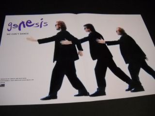 Genesis 1992 Supersized Promo Poster Ad From We Can 
