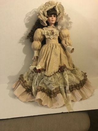 Porcelain Face,  Arms,  Hands,  Legs And Neck Doll Is 26 - 30 In