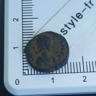 H07104 Pièce De Monnaie Romaine A Identifier Qualité Roman Coin