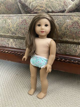 Custom American Girl Doll Jess Mold/ Joss Doll Wig