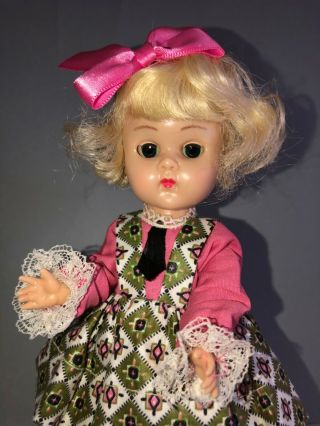 Vintage Vogue Ginny Doll in her 1956 Tagged Tiny MissDress 3
