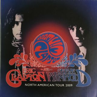 Eric Clapton Steve Winwood 2009 Usa Tour Book