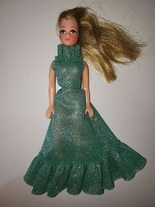 Vintage 1970s Palitoy Pippa Doll And Princess Dress