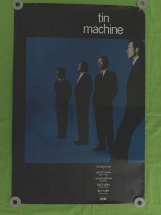 Tin Machine Poster 1989 David Bowie Poster 35x24