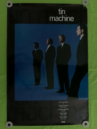 Tin Machine Poster 1989 David Bowie Poster 35x24 2
