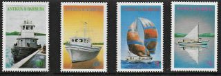 Antigua 1986 Local Boats - Mnh