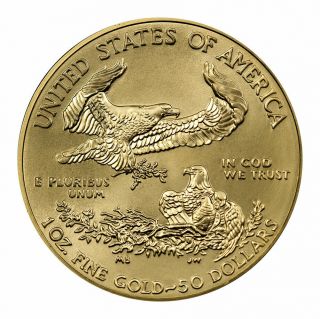 2020 1 oz Gold American Eagle $50 GEM BU SKU59577 2