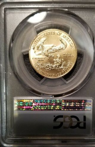 2018 Gold Eagle $25 1/2 oz - PCGS MS70 FIRST DAY of ISSUE Flag Label LOW MINTAGE 2