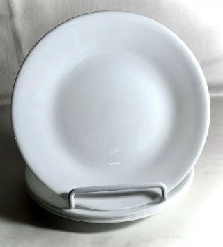 4 Corelle Winter Frost White 6 5/8 " Bread And Butter Plates