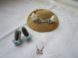 Hat,  Shoes,  Earrings For Your Vintage Cissette