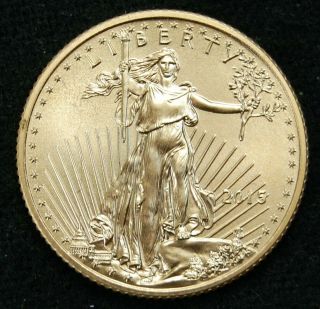 2015 Gold 1/4 Oz Gold American Eagle $10 Us Gold Eagle Coin