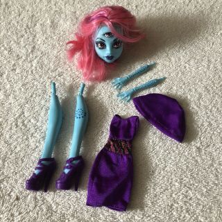 Monster High Doll Cam Create A Monster Three 3 Eyes Eyed Ghoul Set