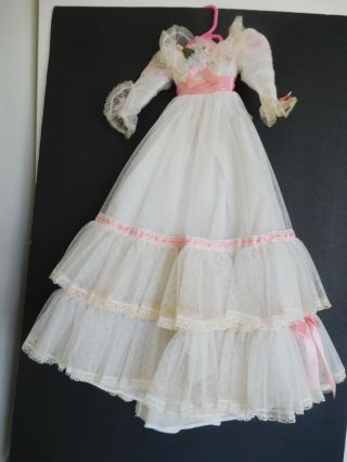 Vintage Alexander Tagged Melanie Dress Gown For 21 " Fashion Doll Ie; Cissy