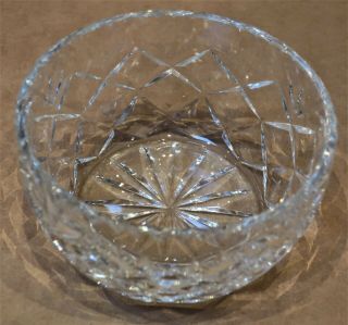 Vintage Webb Corbett Crystal Sugar Bowl